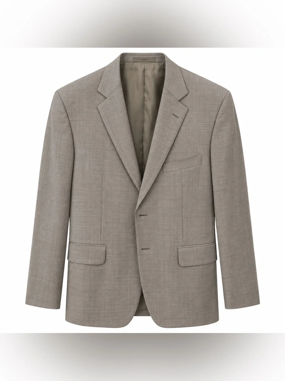 Ermenegildo Zegna Traveller Micronsphere Mens 52R Gray Wool Silk Blazer Italy